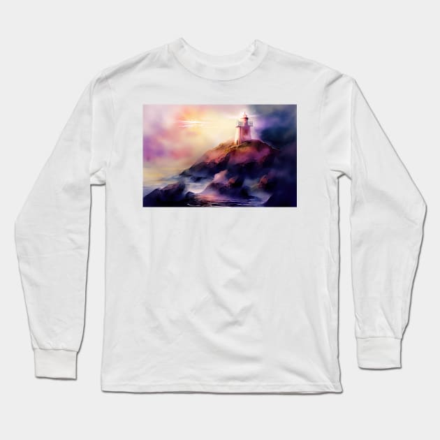 Lighthouse Long Sleeve T-Shirt by Imagier